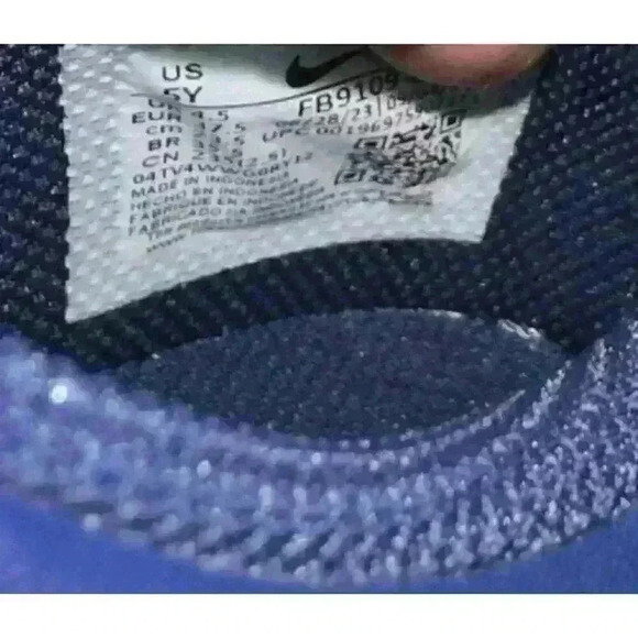 Nike Dunk Low Y5 / W 6.5 Shoe Football Grey/Midnight Navy/Summit FB9109-002 - Picture 7 of 8